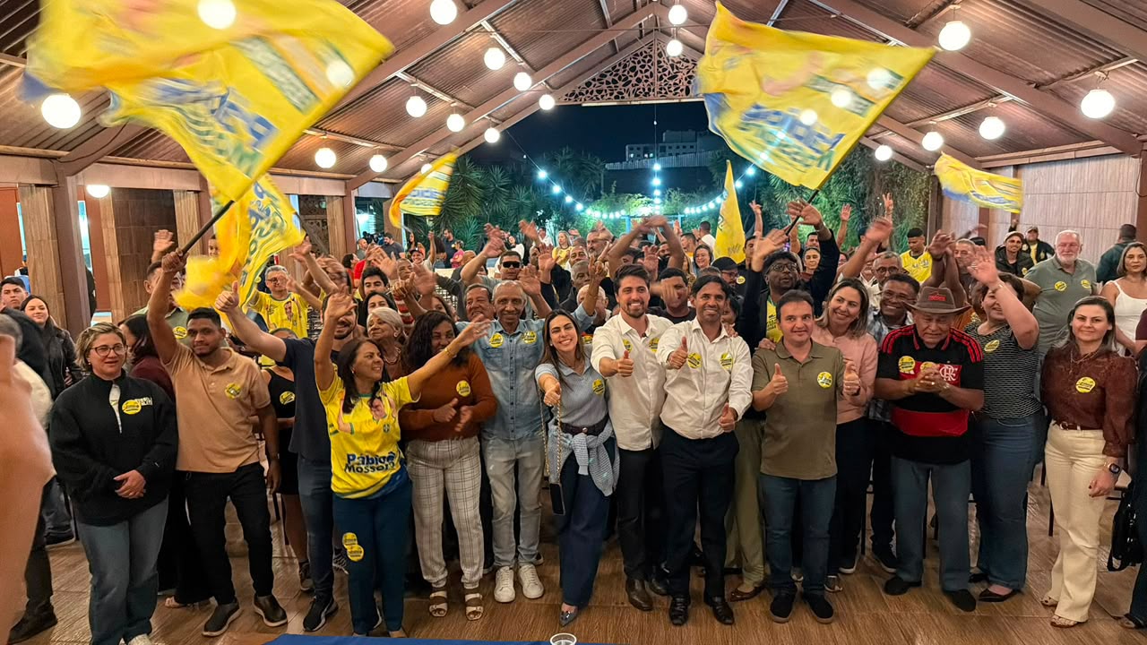 Waguinho reúne mais de 300 pessoas e declara apoio à pré-candidatura de Pábio Mossoró